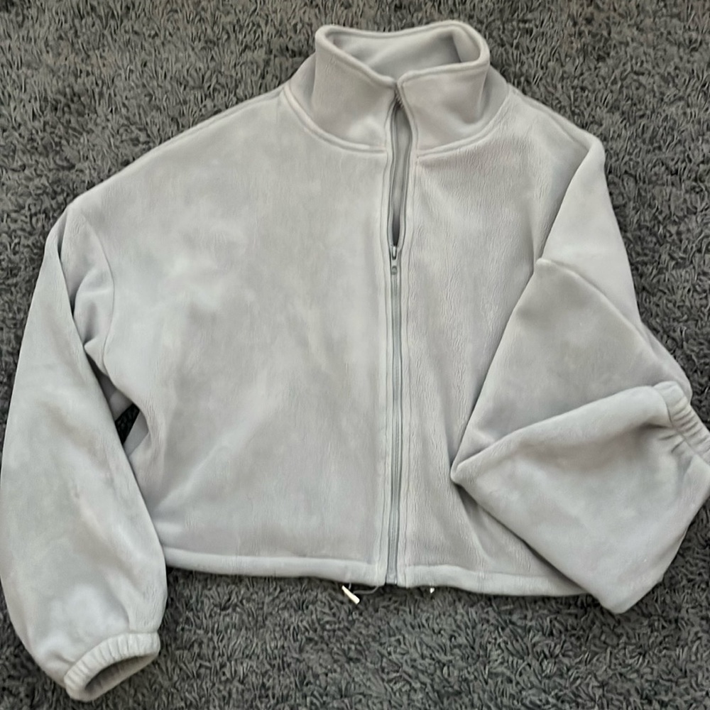 Women’s Cropped Fleece Jacket